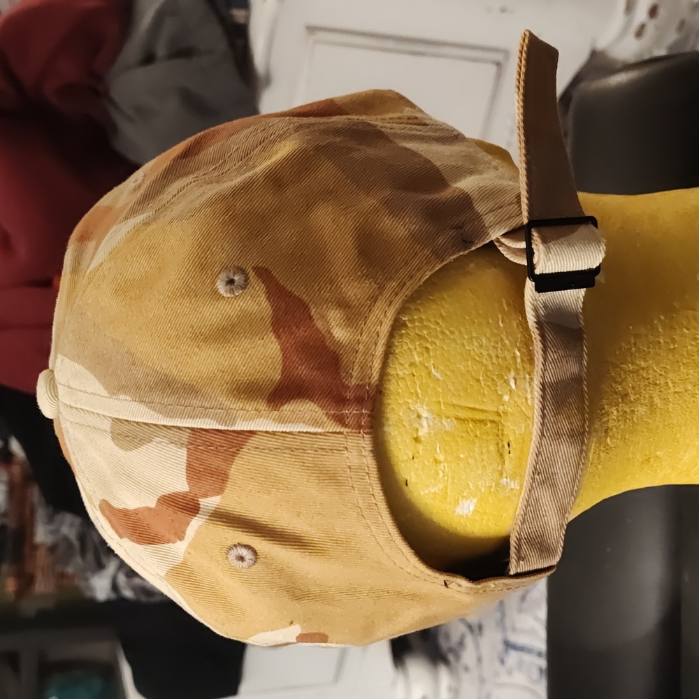 Rare Nike Heritage 86 Camo Hat Brown,Tan, Yellow Camo - Picture 4 of 7
